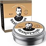 BEARDPRIDE Cera para barba de hombre - Tradicional - La cera para barba original para dar forma al bigote -...