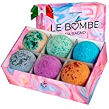 Bombas de baño hechas a mano, las únicas Made in Italy - 6 Bombas de baño XXL, Bio, Natural, Vegan,...