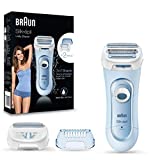 Braun LS5160 Silk-épil Ladies Wireless Wet & Dry Maquinilla de Afeitar con 3 Accesorios