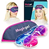 Cool Gel Eye Mask - El mejor parche de gel refrescante para tratar los ojos secos,...