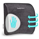 Supportiback Posture Therapy Memory Lumbar Pillow - Respaldo ergonómico...