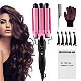 DazSpirit Curling Iron, Wide Wave Hair Iron para Beach Waves Hair con ...