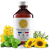 Nolavea - Aceite de Masaje Anticelulítico 100% Natural - Aceite Celulitis 250 ml - Aceite Corporal...