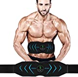 Electroestimulador para Abdominales, Electroestimulador Muscular, Cinturón Muscular Abdominal para...