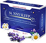 Suplementos para dormir por la noche Sonny Sleep |  Acción eficaz para el sueño a base de Melatonina,...