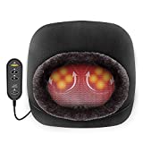 Masajeador de Pies Shiatsu con Calor Snailax 2 en 1 Calentador de Pies Eléctrico o Masajeador de Espalda...