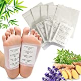 114PCS Parches Detox para Pies, Ingredientes Activos Naturales Detox para Pies, Parches para Pies para...