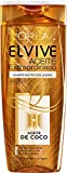 Champú sin silicona de aceite de coco Elvive de L'Oreal Paris, 370 ml