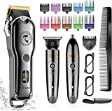 Hatteker Men's T-Shaped Beard Trimmer Head Bigote Nariz Oreja Body Trimmer...