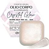 CRYSTAL GLOW ILLUMINATING Solid Body Oil - Crema perfumada hidratante con brillo - Orquídea...