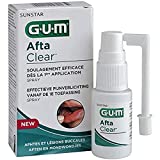 Gum Afta Clear Spray, Italian Sunstar, Tratamiento de aftas bucales y lesiones bucales, 15 ml