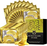 Mascarilla de colágeno para ojos en oro de 24 quilates Crystal Gel Mascarilla de colágeno para...