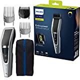 Philips Hair Clipper Series 5000 Trim n Flow, DualCut, 28 longitudes, inalámbrico y con cable, 90 minutos de...