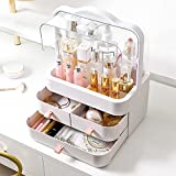 Organizador de maquillaje RMAN®, Porta maquillaje, Organizador cosmético de gran capacidad, Porta maquillaje...