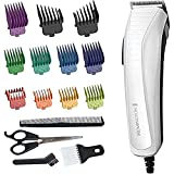 Cortapelos Remington, kit de 16 piezas que incluye 9 peines de diferentes colores, corte de color HC5035