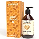 GoNaturals Pure Cold Pressed Sweet Almond Oil, 250ml - Aceite de almendras para el embarazo...