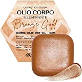 BRONZE GOLD ILLUMINATING Solid Body Oil - Crema perfumada nutritiva hidratante brillante - Neroli -...