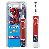 Oral-B Marvel Kids Cepillo de dientes eléctrico, cerdas suaves, suave con las encías, Spiderman, ‎11...