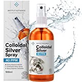 Spray de Plata Coloidal 100% Natural para Animales (Perros, Gatos) Todo en 1 ● Cicatrizante ●...