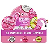 Set Mascarilla Capilar Bear Fruits: 1 x Mascarilla Flamingo de Aloe Vera y Aceite de Argán (20 ml), 1...