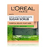 L'Oréal Paris Scrub Face And Lips Sugar Scrub, exfoliante purificante con finos cristales de...