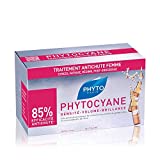 Phyto Phytocyane Tratamiento Anticaída en Ampollas, Óptimo para la Caída Ocasional del Cabello...