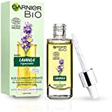 Garnier Bio, Aceite facial suavizante iluminador, Aceite esencial de lavanda orgánico y aceite de argán orgánico,...