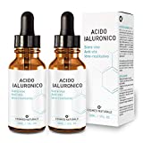 Ácido Hialurónico Rostro - Sérum Antimanchas 2x30ml |  Vitamina C - Efecto Anti Edad - Anti Arrugas -...