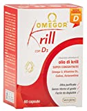 OMEGOR® Krill con vitamina D3 - nueva fórmula |  Aceite de krill puro con 800 UI de vitamina D3 |  Omega...