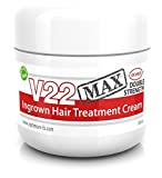 V22 MAX Crema de tratamiento para el cabello encarnado de doble fuerza sin parabenos - 50ml