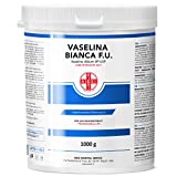 AIESI® Vaselina pura blanca fibrosa FU 1 kg tarro para uso Médico, Dermatológico y...