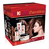 K-Keratina - Tratamiento Profesional para Cabello Débil y Dañado - Contiene el Champú...