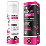 CREMAFIT ® TONED Crema Corporal Tonificante Anticelulítica y Reafirmante Fuerte para Piernas y Glúteos -...