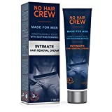 NO HAIR CREW Crema Depilatoria Íntima First Quality – Para Hombres 100 ml