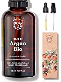 Bionoble Aceite de Argán Orgánico 50ml - 100% Puro, Natural y Prensado en Frío - Rostro, Cuerpo,...