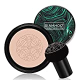 SIAMHOO Foundation CC Cream con Mushroom Head Air Cushion CC Cream Foundation Cobertura completa...