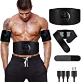 Electroestimulador para Abdominales, Cinturones de Masaje y Electroestimuladores Musculares EMS...