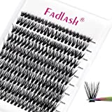 Pestañas postizas Mechones naturales Fadlash Extensión de pestañas individuales Espesor 0.07 mm 40 Root D Curl ...