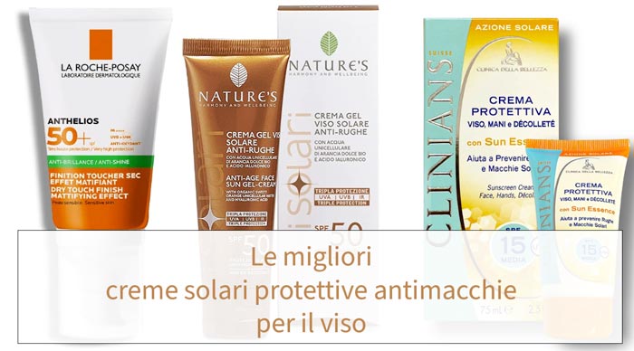 Los mejores protectores solares para la cara