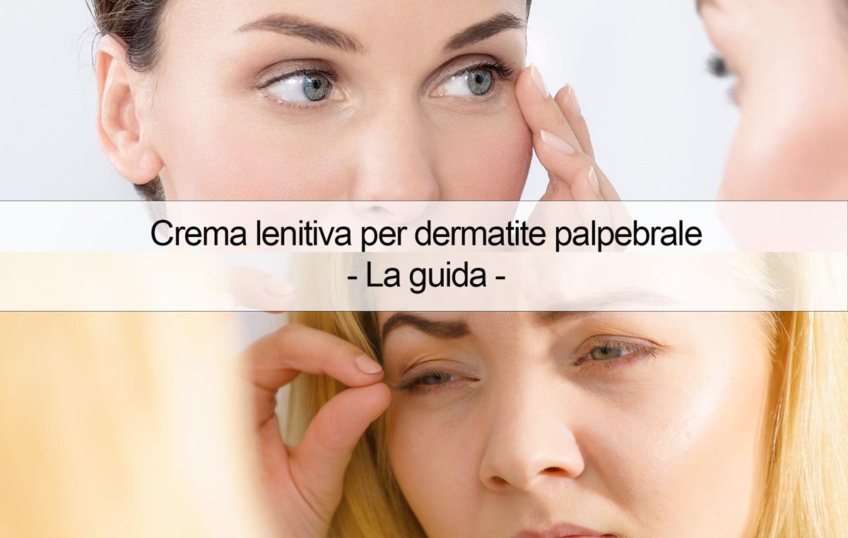 crema calmante para la dermatitis de los párpados